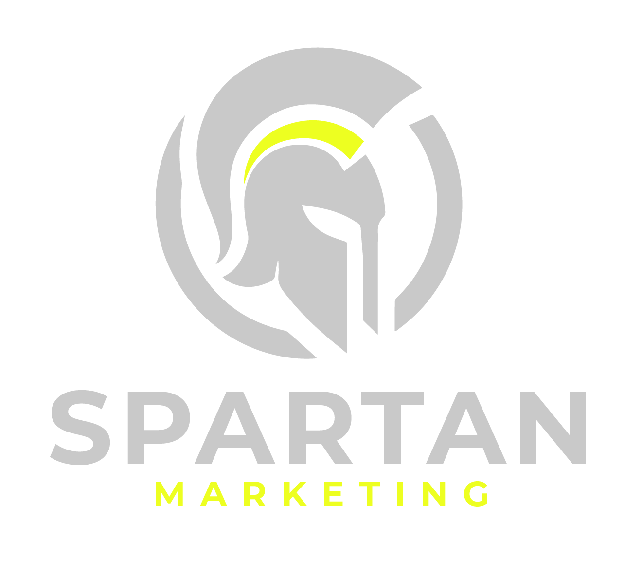 Spartan Marketing Logo Lichtgrau