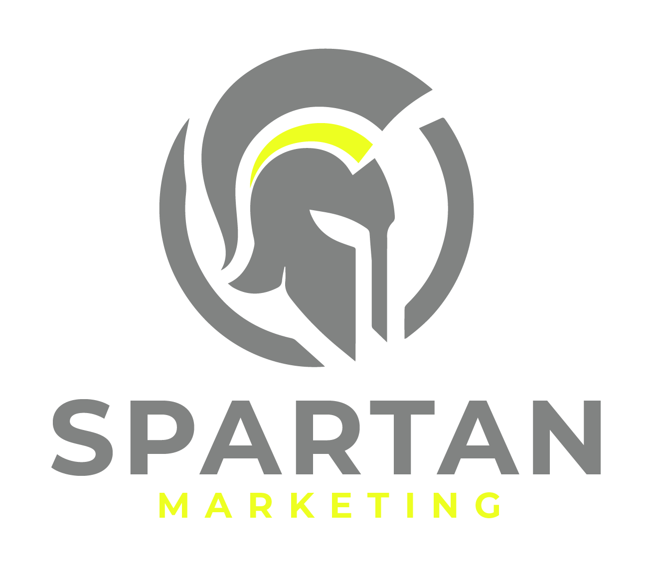 Spartan Marketing Logo Perlgrau